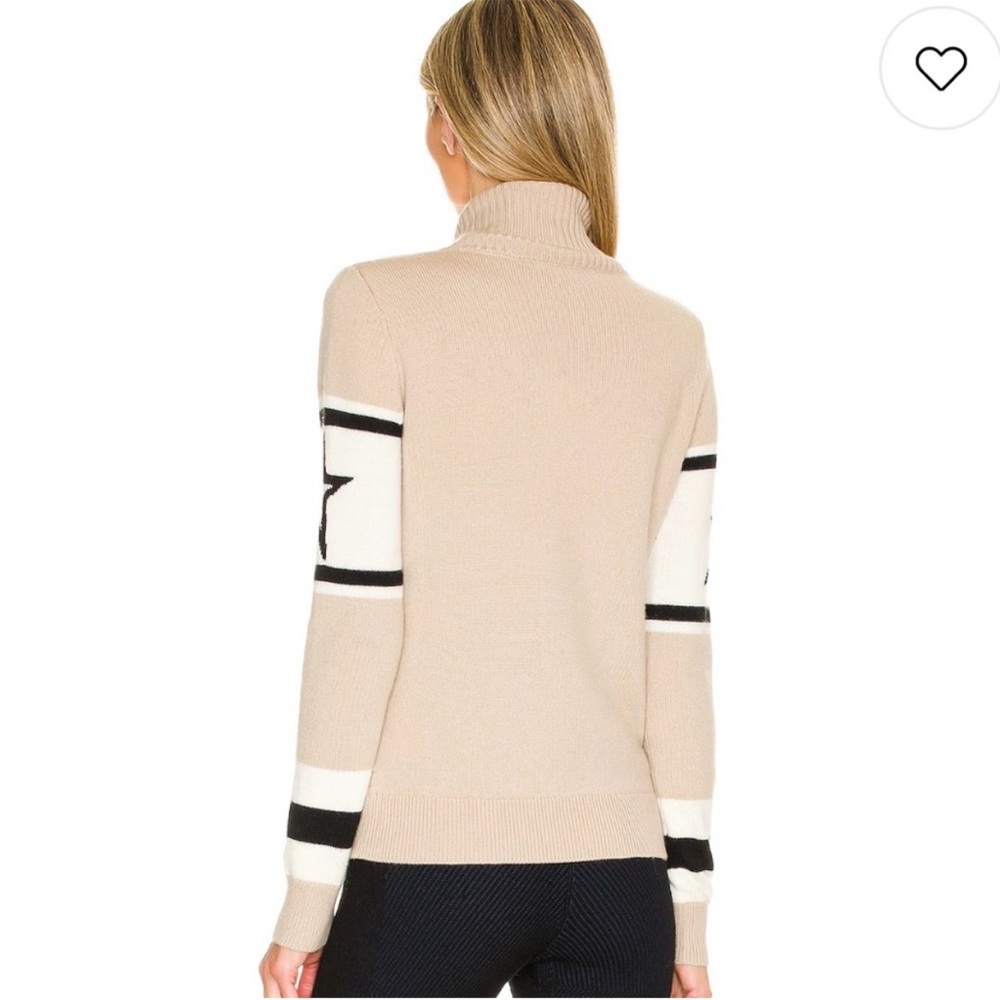 PERFECT MOMENT-Schild 100% Extra
Fine Merino Wool Sweater in White Pepper - Picture 3 of 9